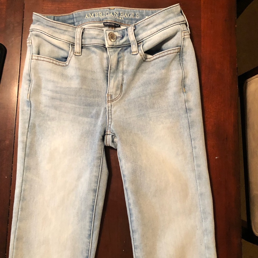 American Eagle Outfitters Blue Skinny Jeans